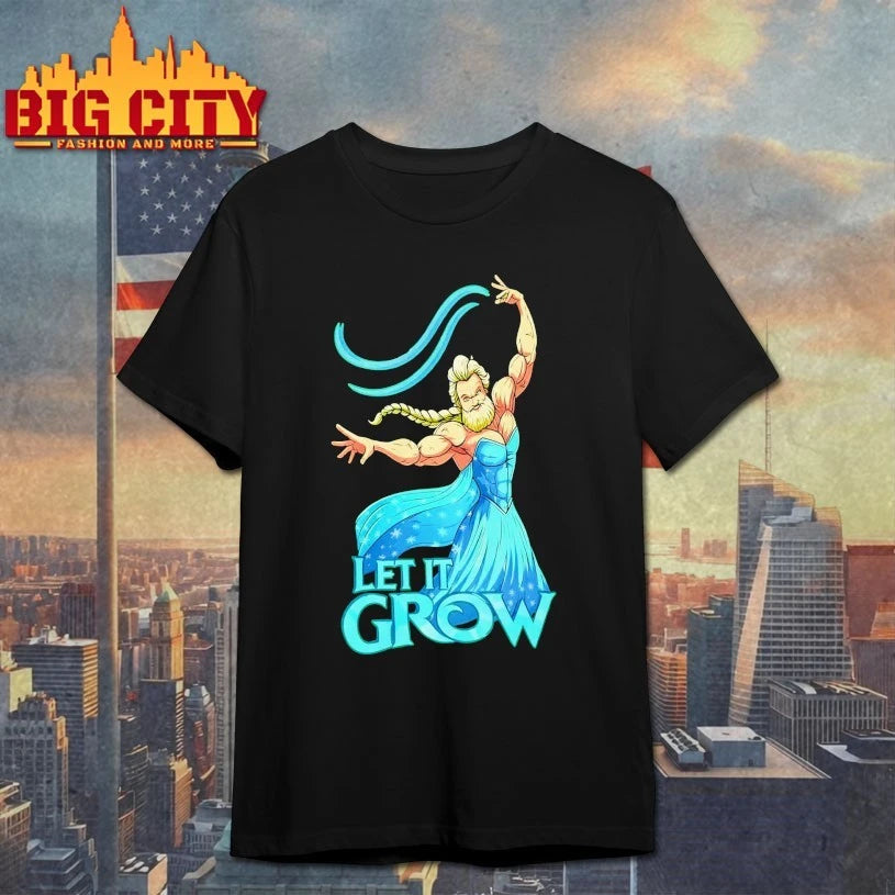 Swollen Let It Grow Elsa Frozen Parody shirt