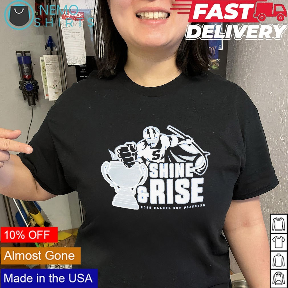 Syracuse Crunch shine and rise 2026 Calder Cup Playoffs shirt