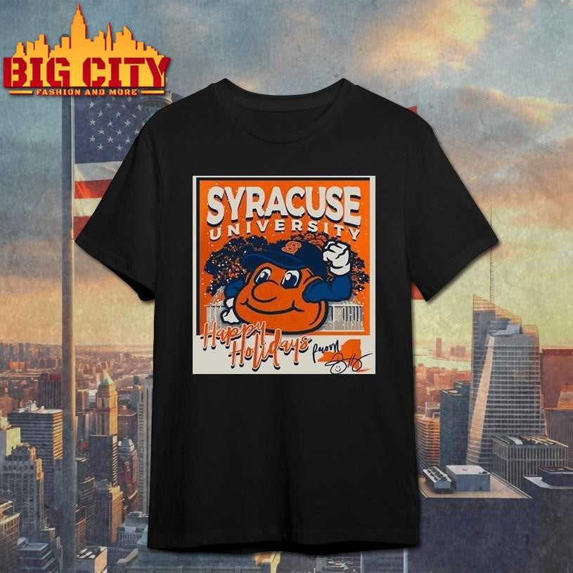 Syracuse Orange Snowy Polaroid Shirt