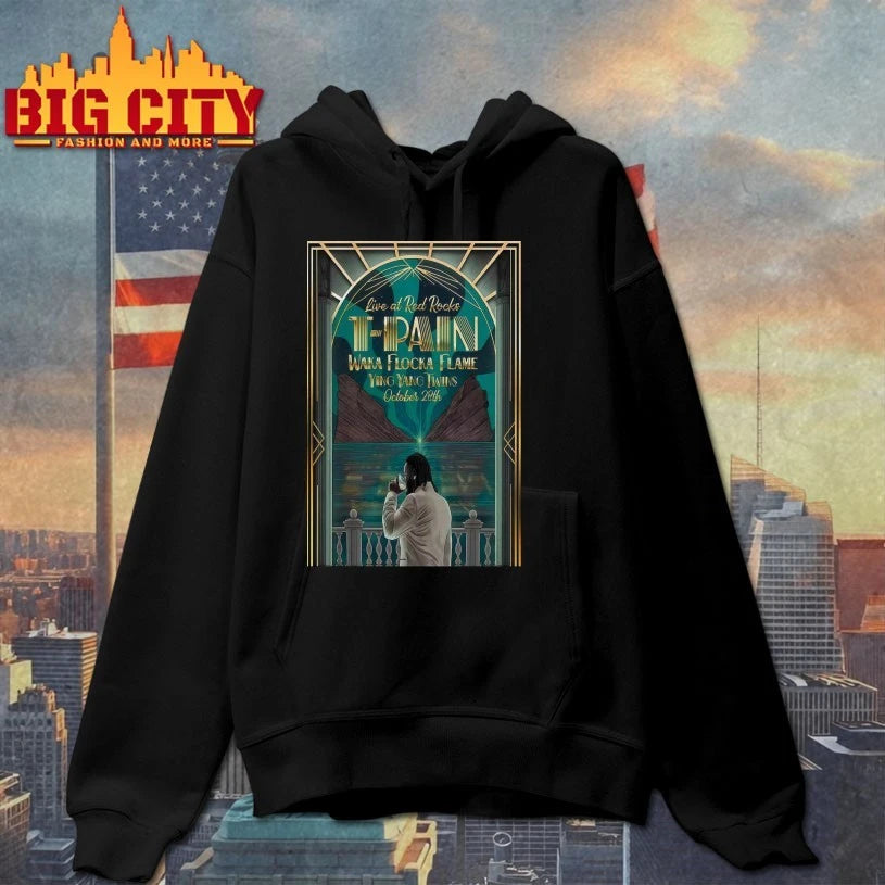T-Pain Oct 28 2025 Red Rocks Show Poster shirt