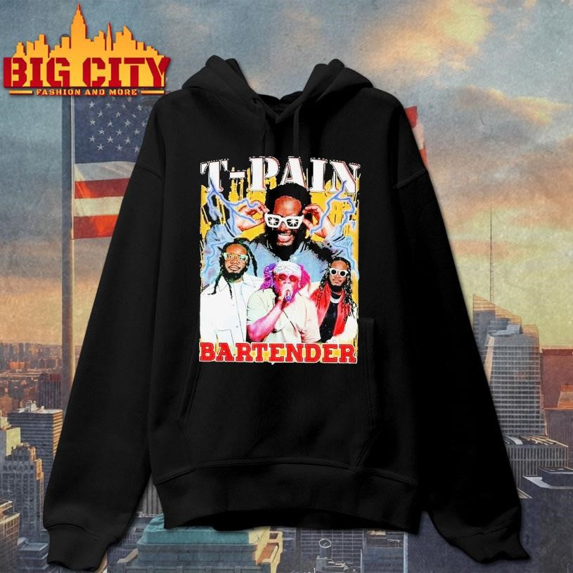 T-Pain Tour Funny Rap Concert Shirt