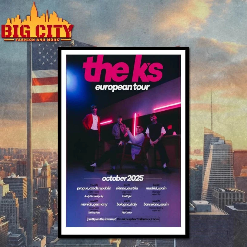 THE K’S Oct 2025 Tour Poster Shirt