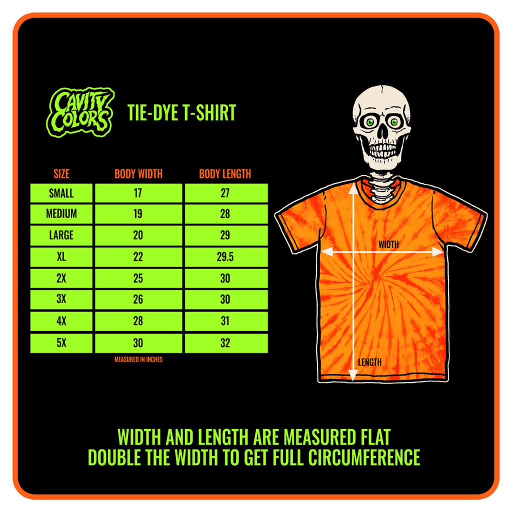 "BURNING" GODZILLA - TIE-DYE T-SHIRT (RED HOT TIE-DYE) Hoodie, Sweatshirt | ZylaModa.com (Image 3)