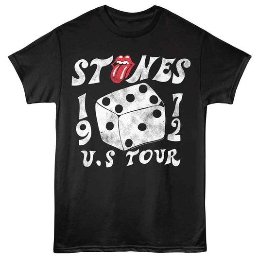 THE ROLLING STONES Eye-Catching T-Shirt, WORLD TOUR 72