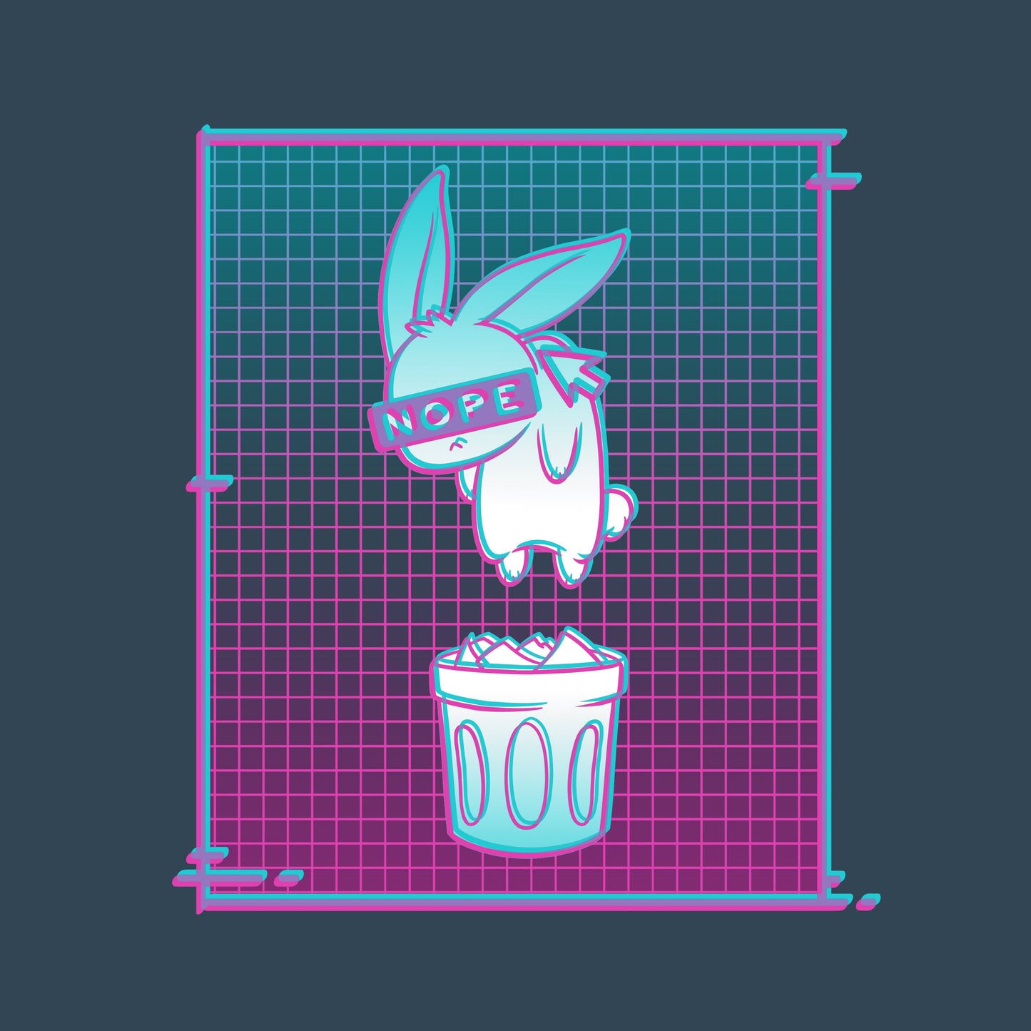 Digital Trash Bunny