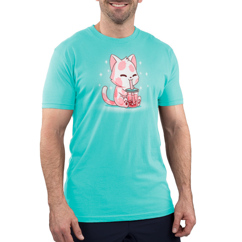 Strawberry Boba Cat