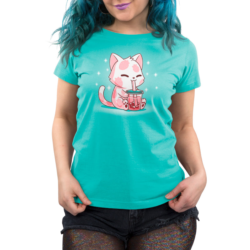 Strawberry Boba Cat