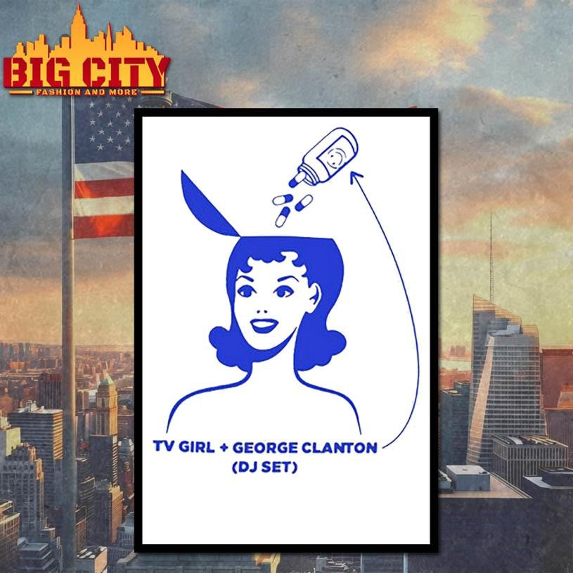 TV Girl &amp; George Clanton DJ Set shirt