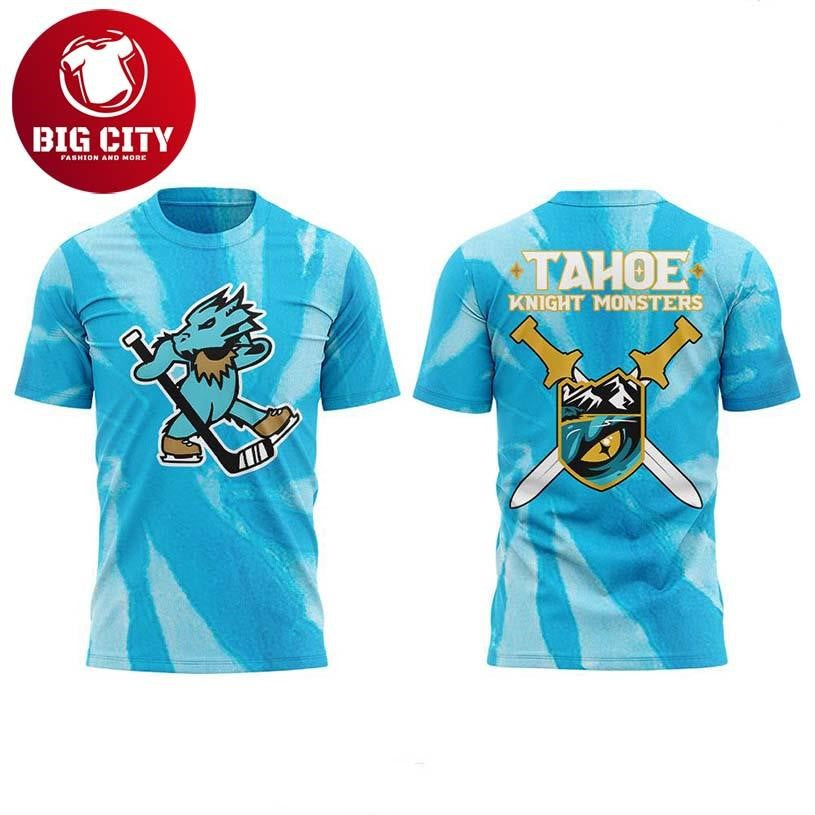 Tahoe Knight Monsters Grateful Dead Two Sided Shirt