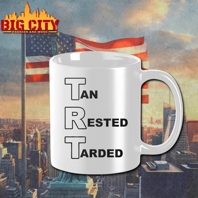Tan Rested Tarded Shirt