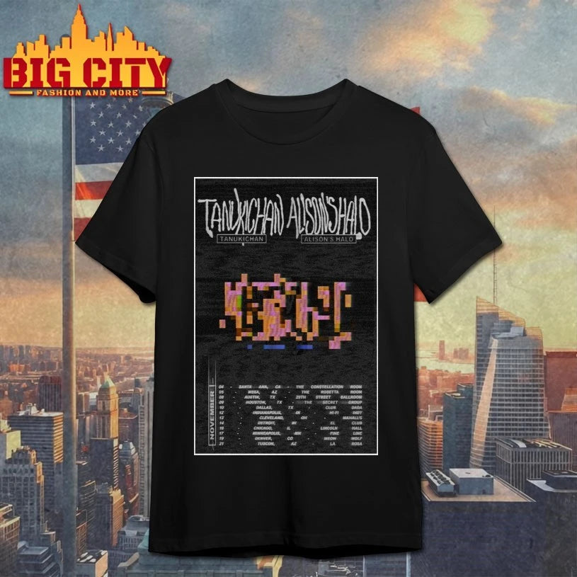 Tanukichan Alison Halo Tour 2025 Poster Shirt