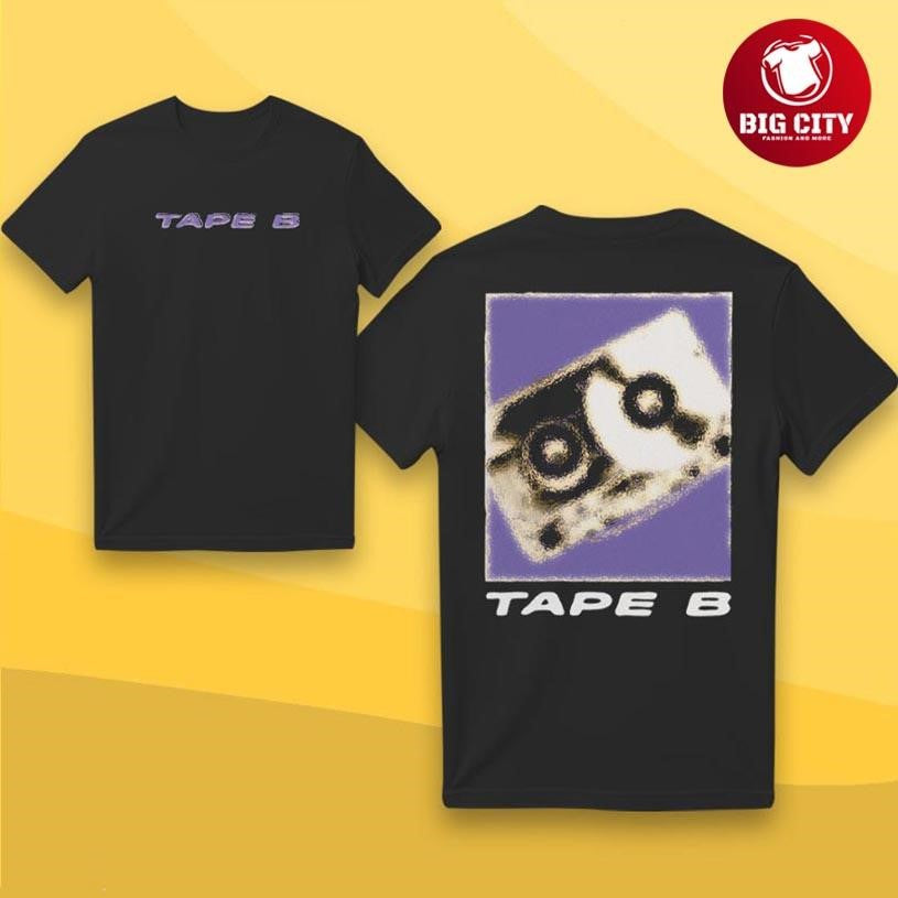 Tape B Blurry B Two Sided Shirt