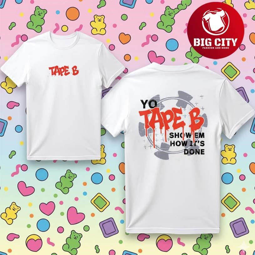 Tape B Drippin Two Sided Shirt