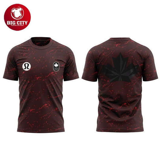Team Canada Milano Cortina 2026 Hockey Winter Two Sided Shirt