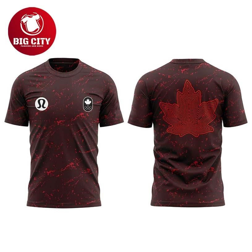 Team Canada’s Milano Cortina 2026 Two Sided Shirt
