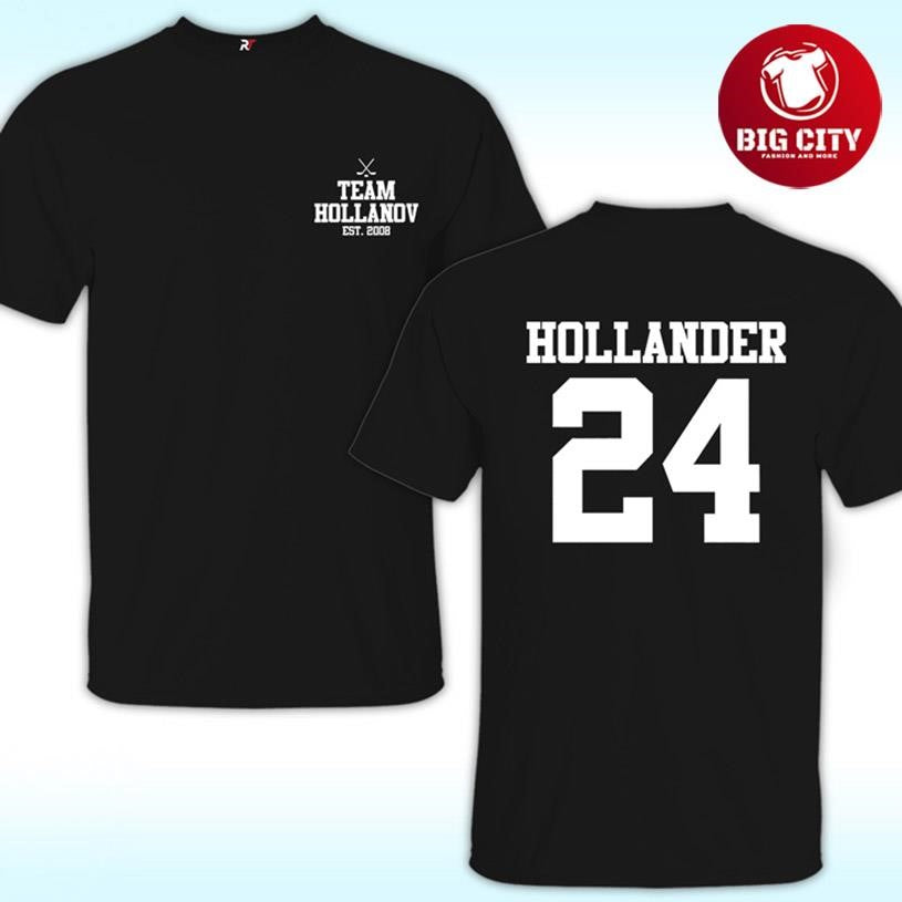 Team Hollander Hollandere LGBT Hockey Romance Two Sided Shirt