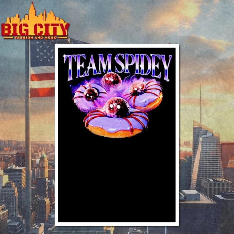 Team Spidey D Fandom Donut Shirt
