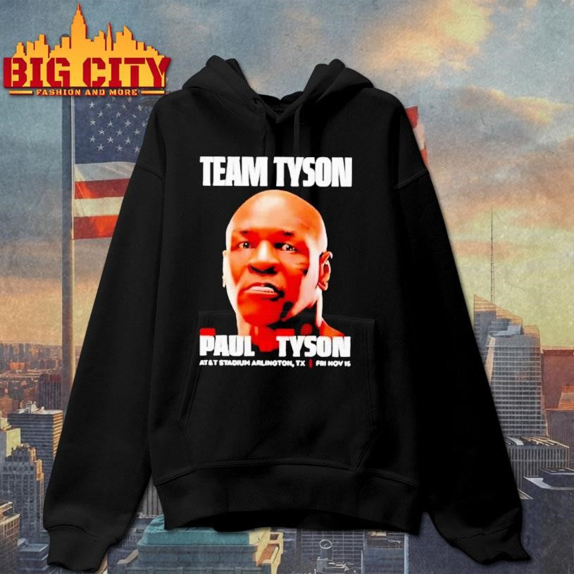 Team Tyson Jake Paul Vs Mike Tyson Fight Shirt