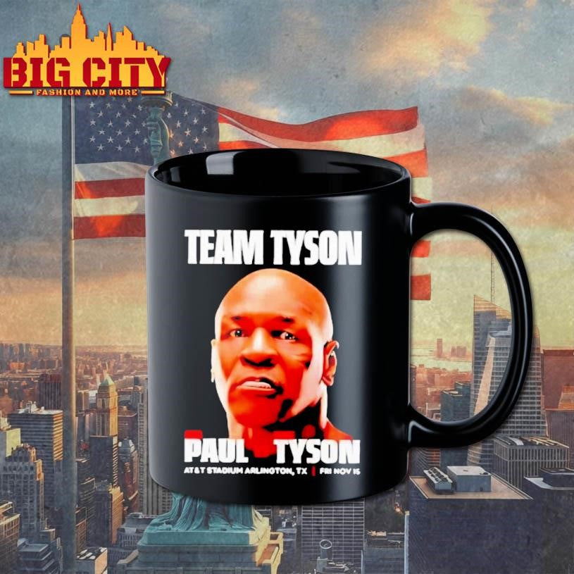 Team Tyson Jake Paul Vs Mike Tyson Fight Shirt