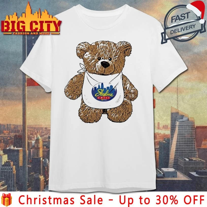 Teddy Bear Skyline Chili shirt