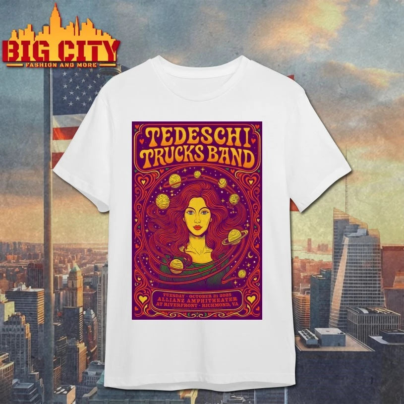 Tedeschi Trucks Band Fall Tour 2025 Allianz Amphitheater at Riverfront Poster Shirt