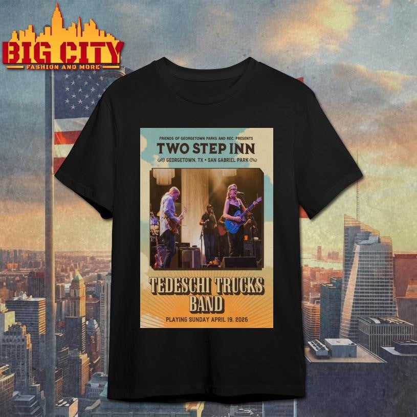 Tedeschi Trucks Band Georgetown TX 2026 Poster Shirt