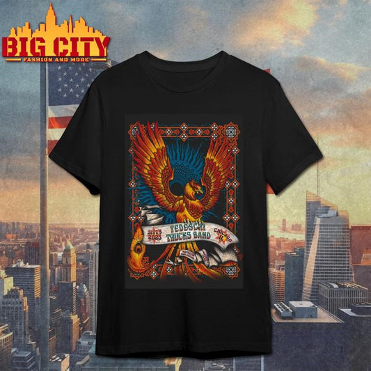 Tedeschi Trucks Band Sep 9 2025 Huntington Bank Pavilion at Northerly Island In Chicago IL Poster shirt