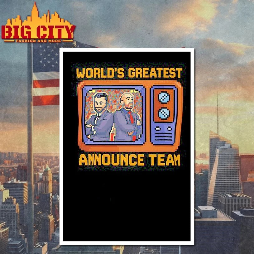 Tee Tom &amp; Matt World’s Greatest Announce Team 2025 Shirt