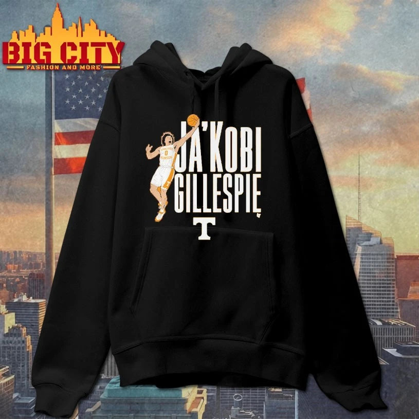 Tennessee Basketball Ja’Kobi Gillespie Name Pose shirt