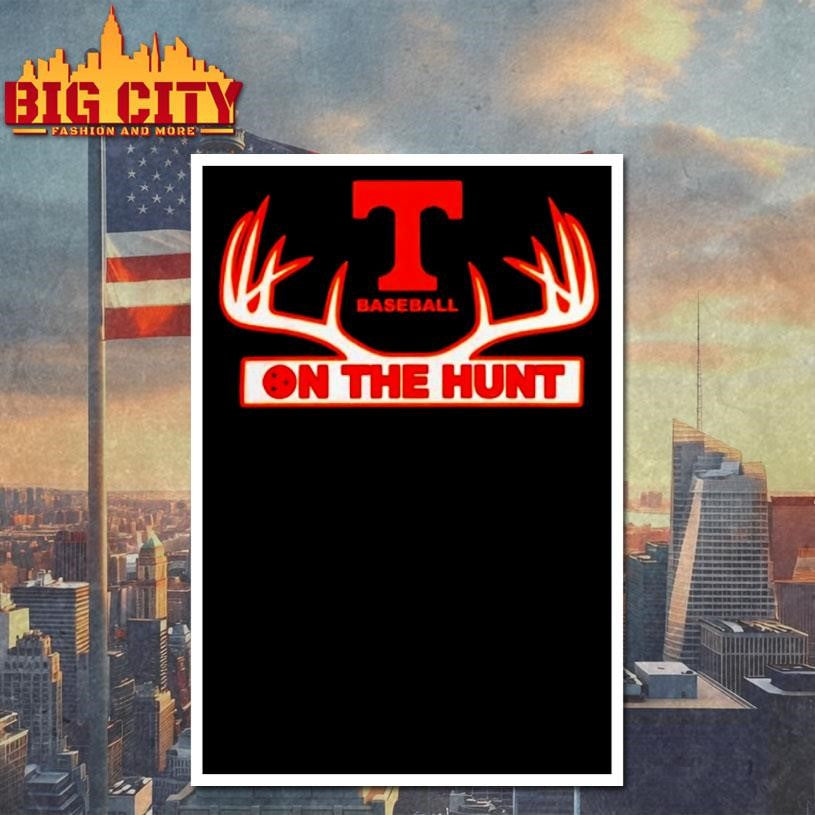 Tennessee Volunteers Baseball On The Hunt Shirt