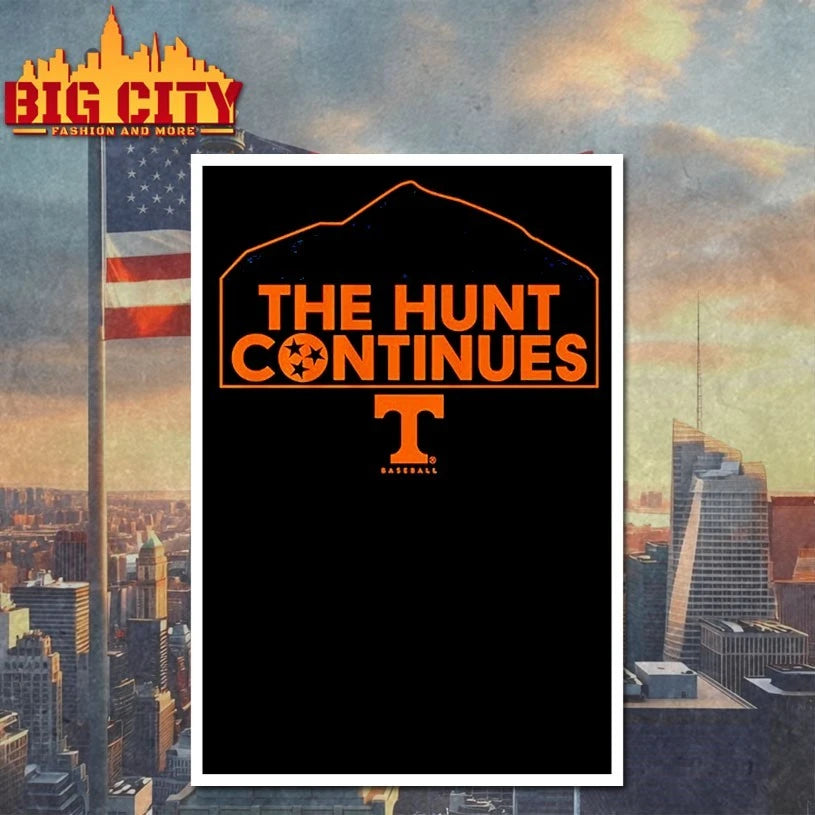 Tennessee Volunteers The Hunt Continues Mountain Logo shirt