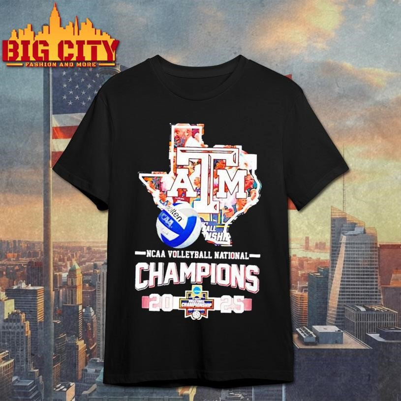 Texas A&amp;M Aggies 2025 Volleyball National Champions State Vintage shirt