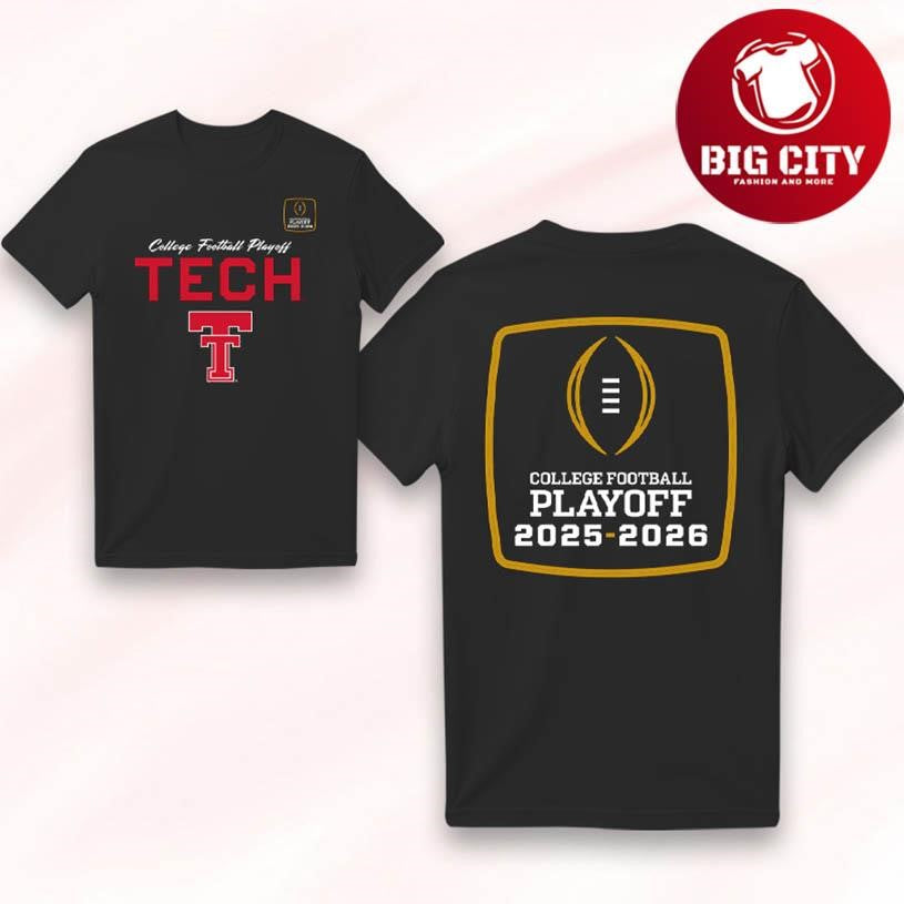Texas Tech 2025 CFP Kick Deep Two Sided Shirt