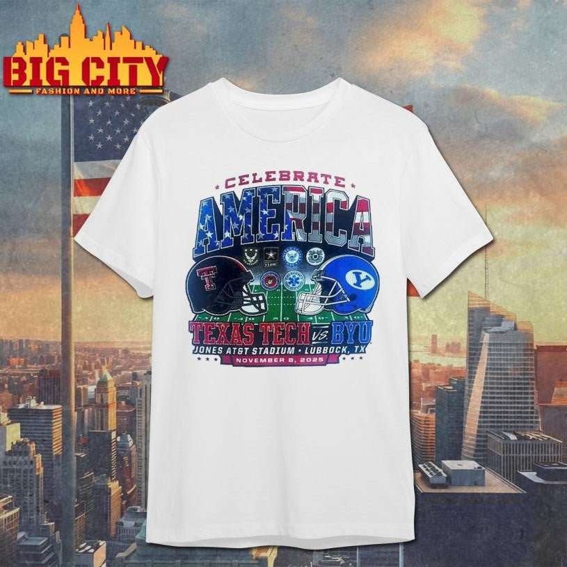 Texas Tech America Texas Tech vs Byu Jones Atgt Dtadium Lubbock ,Tx November 8,2025 Shirt