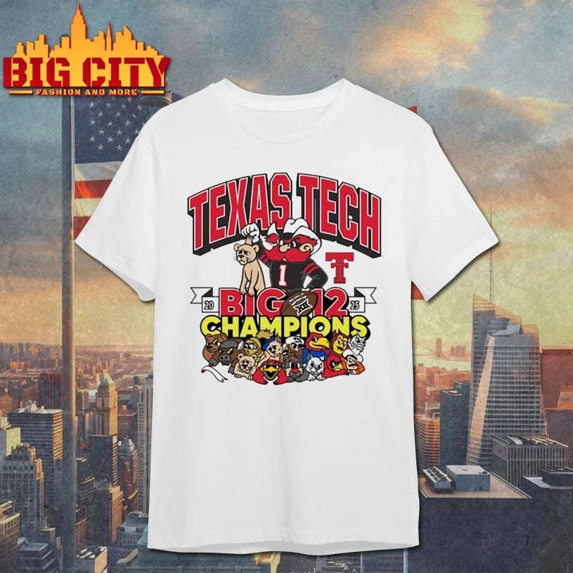 Texas Tech Big 12 Champions 2025 meme shirt