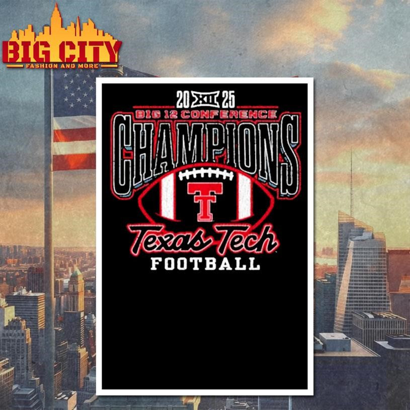 Texas Tech Big Championship Shirt Texas Tech Big 12 Championship Shirt