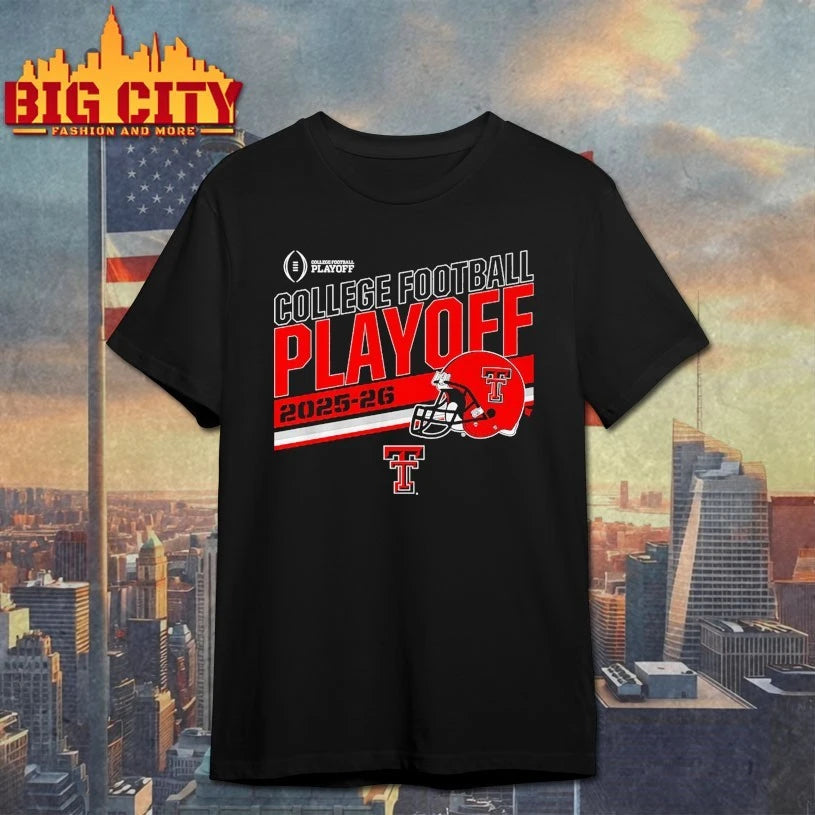 Texas Tech Football 2025 CFP Stripe shirt