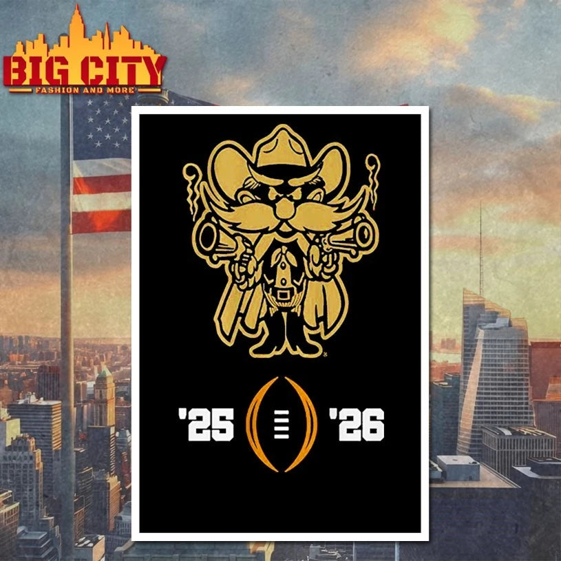 Texas Tech Football macos 2025-26 College Football Playoff shirt