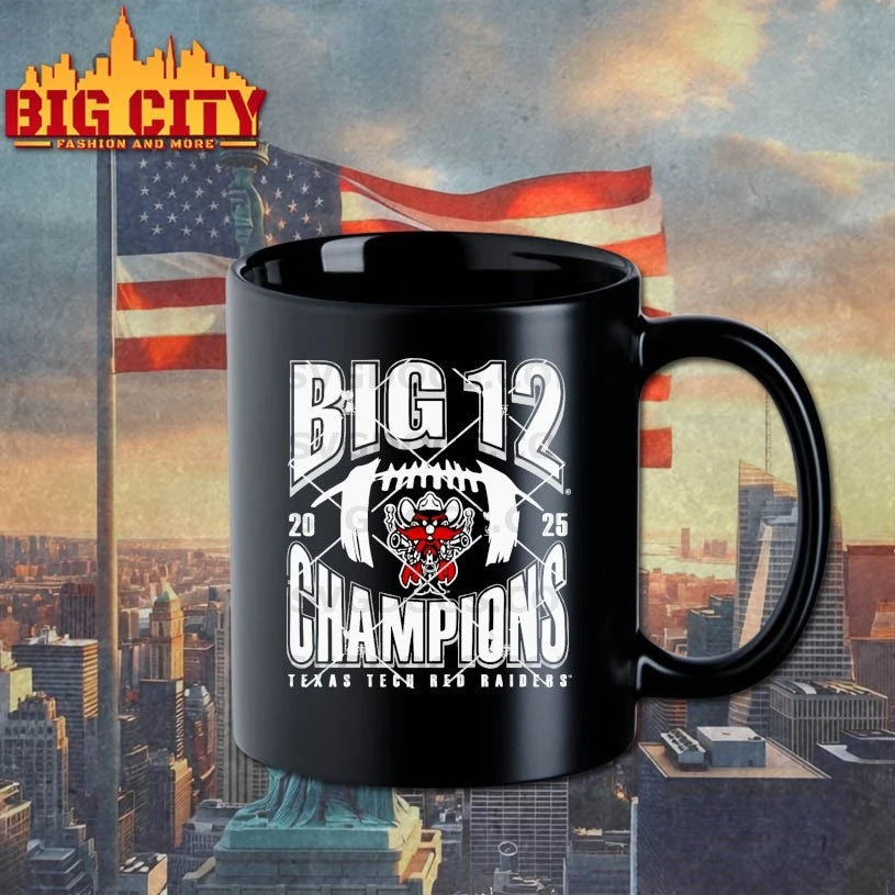 Texas Tech Red Raider 2025 Big 12 Conference Champions shirt