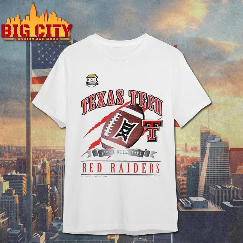 Texas Tech Red Raiders 2025 Big 12 Football Champions Shirt