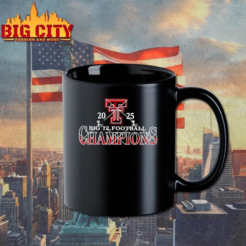Texas Tech Red Raiders Big 12 Football Champions 2025 shirt