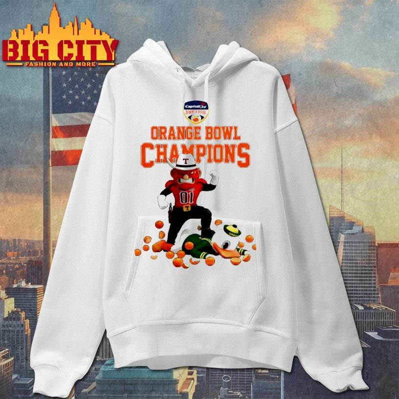 Texas Tech Red Raiders Bowl Game 2026 Champions Mascot Shirt