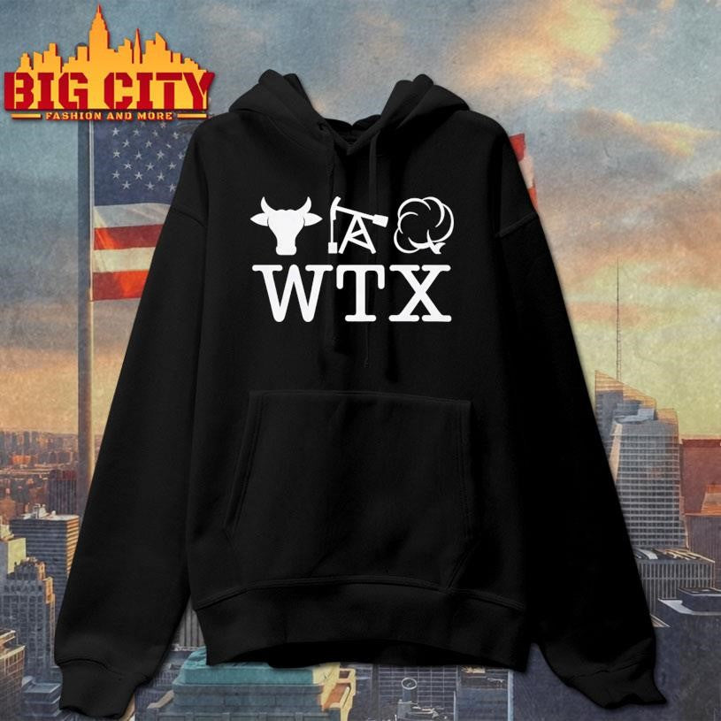 Texas Wtx Cow Oil Cotton Wtx West Texas Pride Shirt