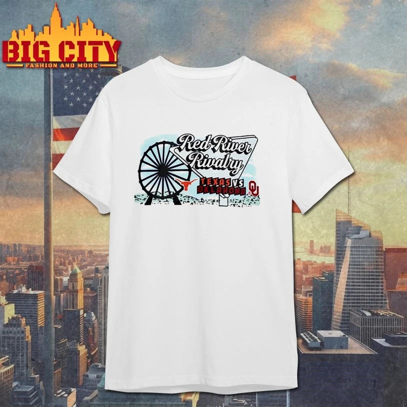 Texas vs Oklahoma River Rivalry Shirt