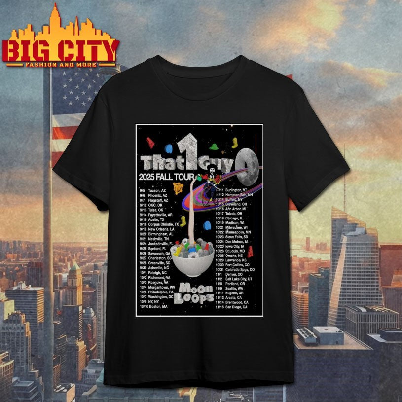 That 1 Guy Fall Tour 2025 Poster Shirts