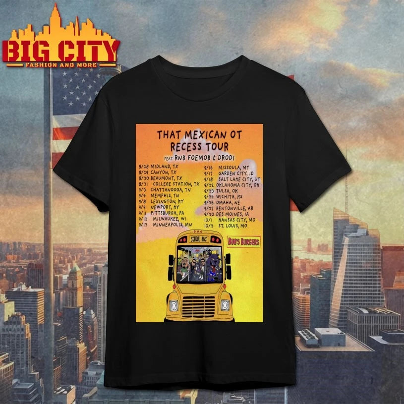 That Mexican Ot 2025 Recess Tour Poster Shirt