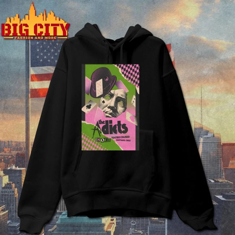 The Adicts Oct 8 2025 In Santiago Chile Poster shirt