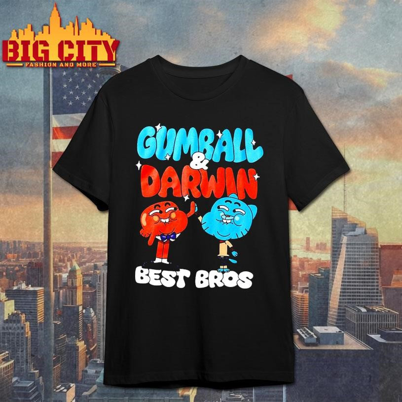 The Amazing World Of Gumball Best Bros Shirt