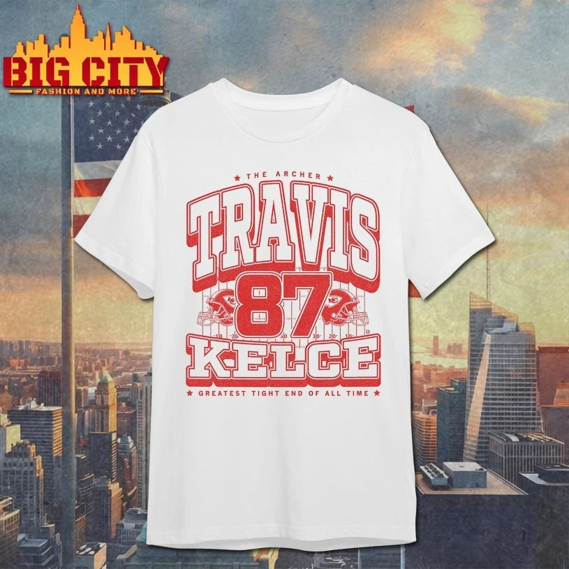 The Archer 87 Travis Kelce Greatest tight end of all time shirt