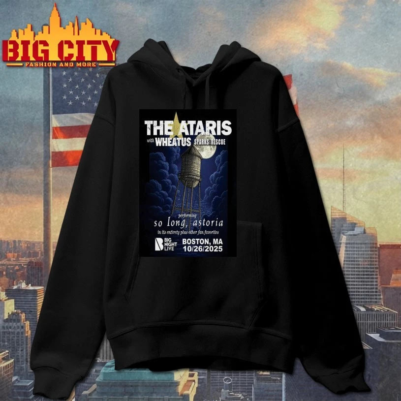 The Ataris Oct 26, 2025 Boston, MA at Big Night Live Poster shirt